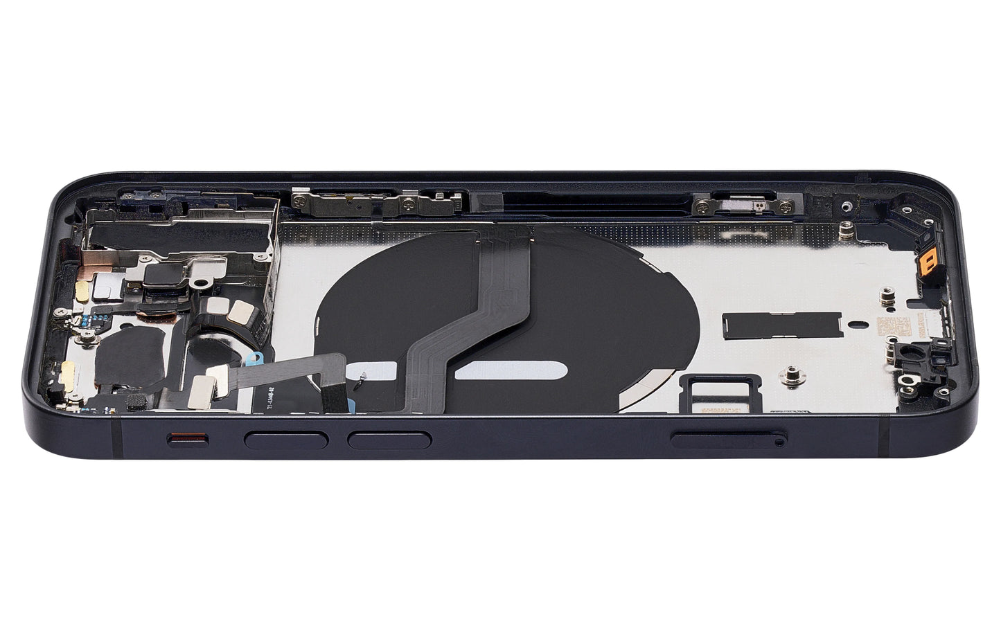 Back Housing W/ Small Parts For iPhone 12 Mini (EU / Global Version) (Pull) (Black)