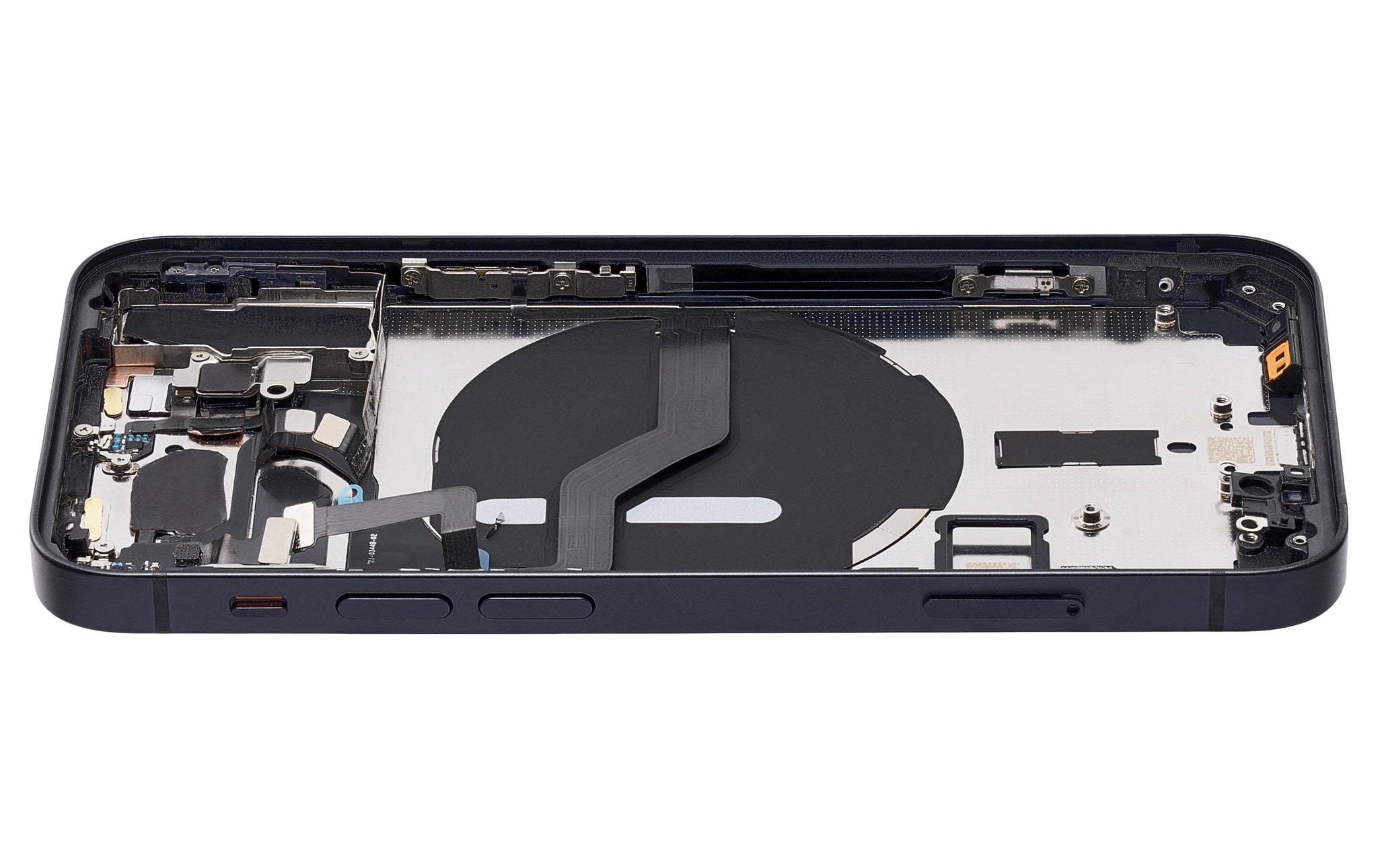 Back Housing W/ Small Parts For iPhone 12 Mini (EU / Global Version) (Pull) (Black)
