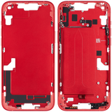 Mid-Frame Housing W/ Small Parts For iPhone 14 Plus (EU / Global Version) (Pull) (Red)