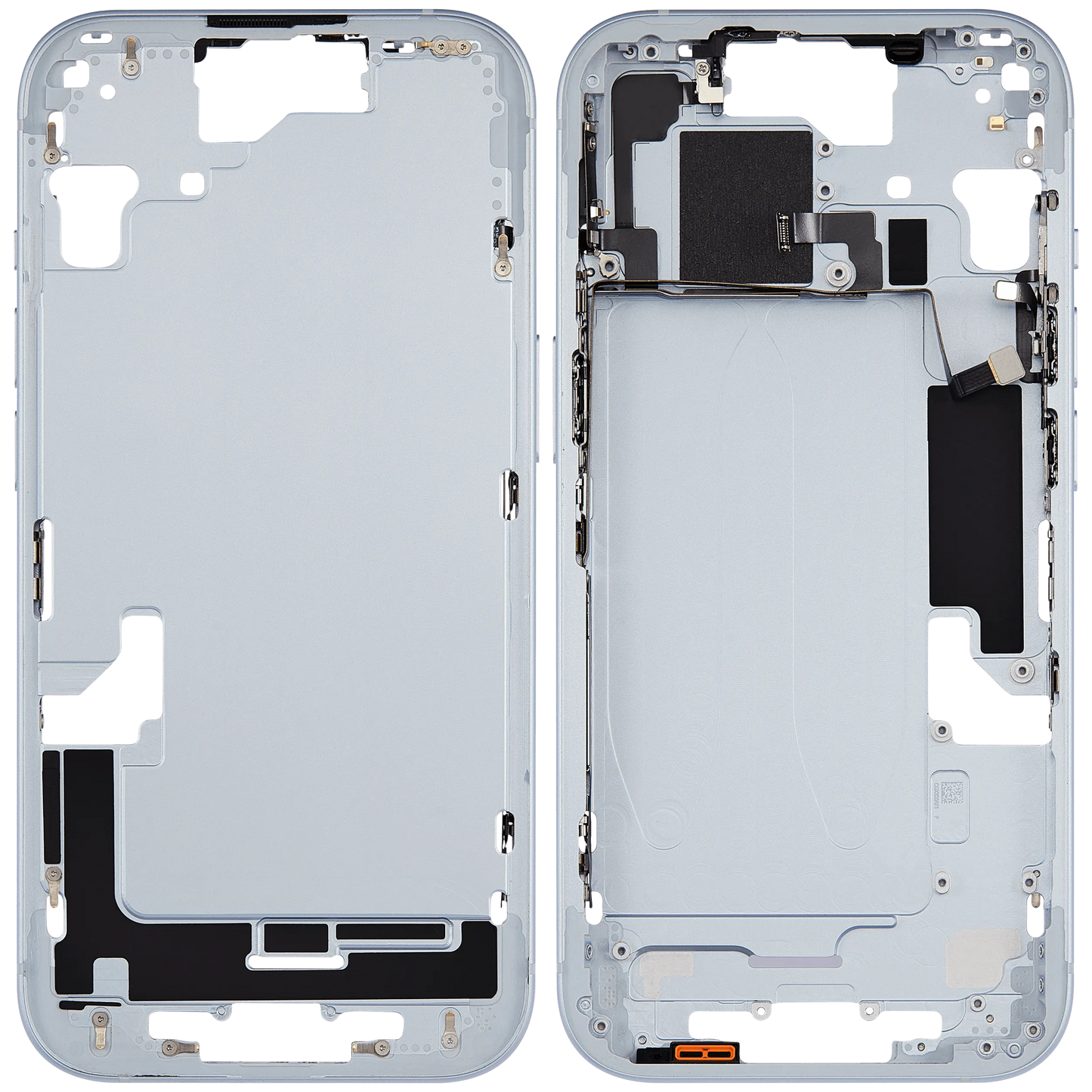 Mid-Frame Housing W/ Small Parts For iPhone 15 (US Version) (Pull) (Blue)