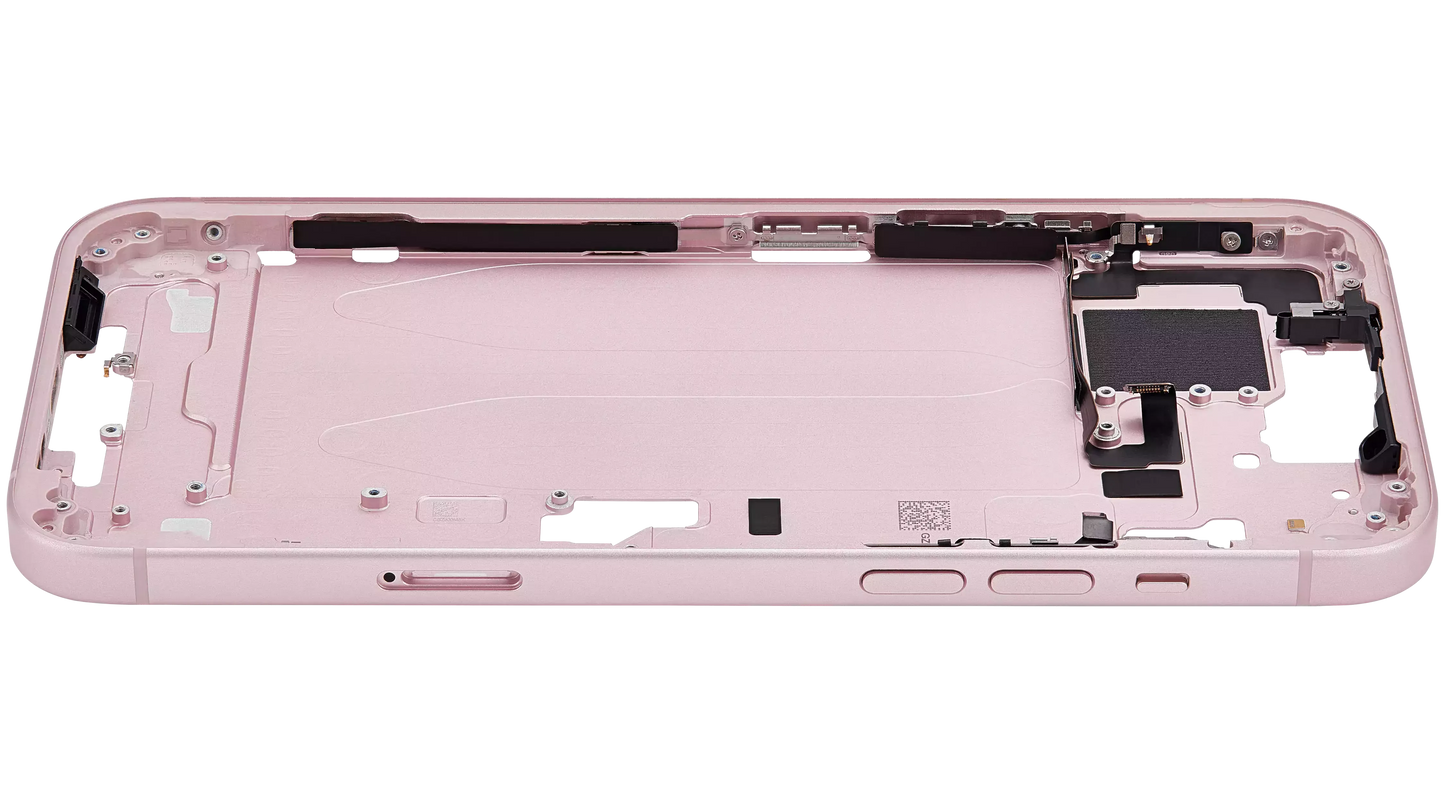 Mid-Frame Housing W/ Small Parts For iPhone 15 Plus (EU / Global Version) (Pull) (Pink)