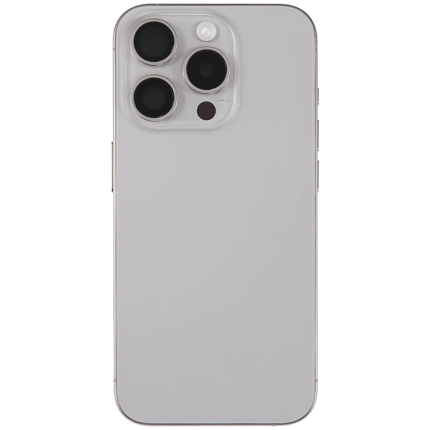 Back Housing W/ Small Parts For iPhone 15 Pro (US Version) (Pull) (Natural Titanium)