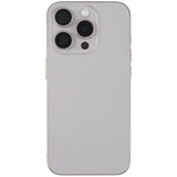 Back Housing W/ Small Parts For iPhone 15 Pro (US Version) (Pull) (Natural Titanium)