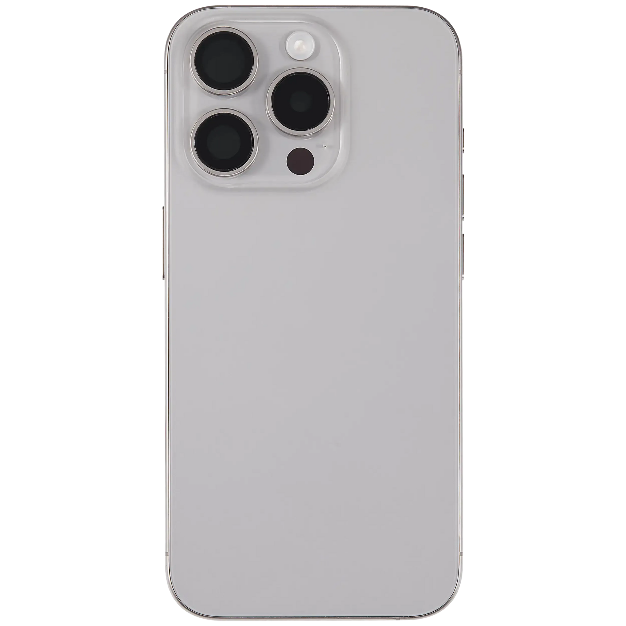Back Housing W/ Small Parts For iPhone 15 Pro (US Version) (Pull) (Natural Titanium)