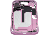 Mid-Frame Housing W/ Small Parts For iPhone 16 Plus (US Version) (Pull) (Pink)