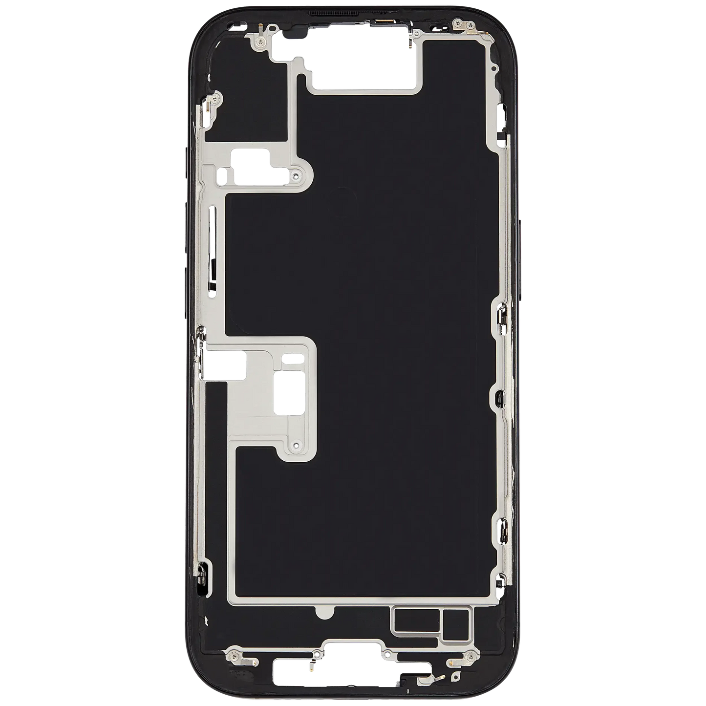 Mid-Frame Housing W/ Small Parts For iPhone 16 Pro (US Version) (Pull) (Black Titanium)