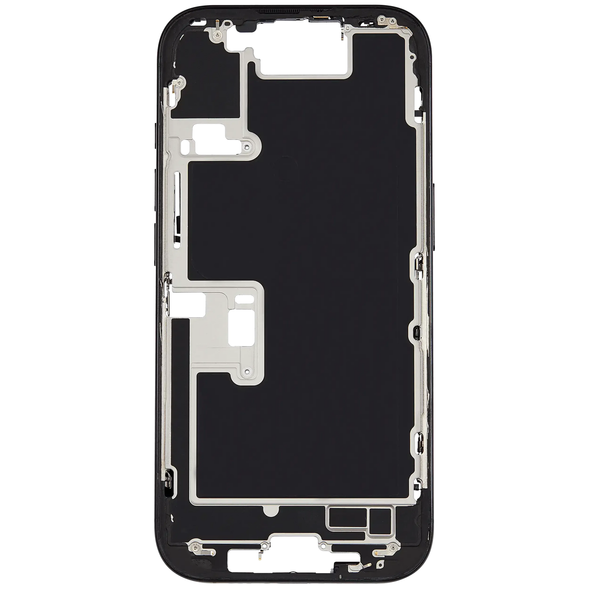 Mid-Frame Housing W/ Small Parts For iPhone 16 Pro (US Version) (Pull) (Black Titanium)