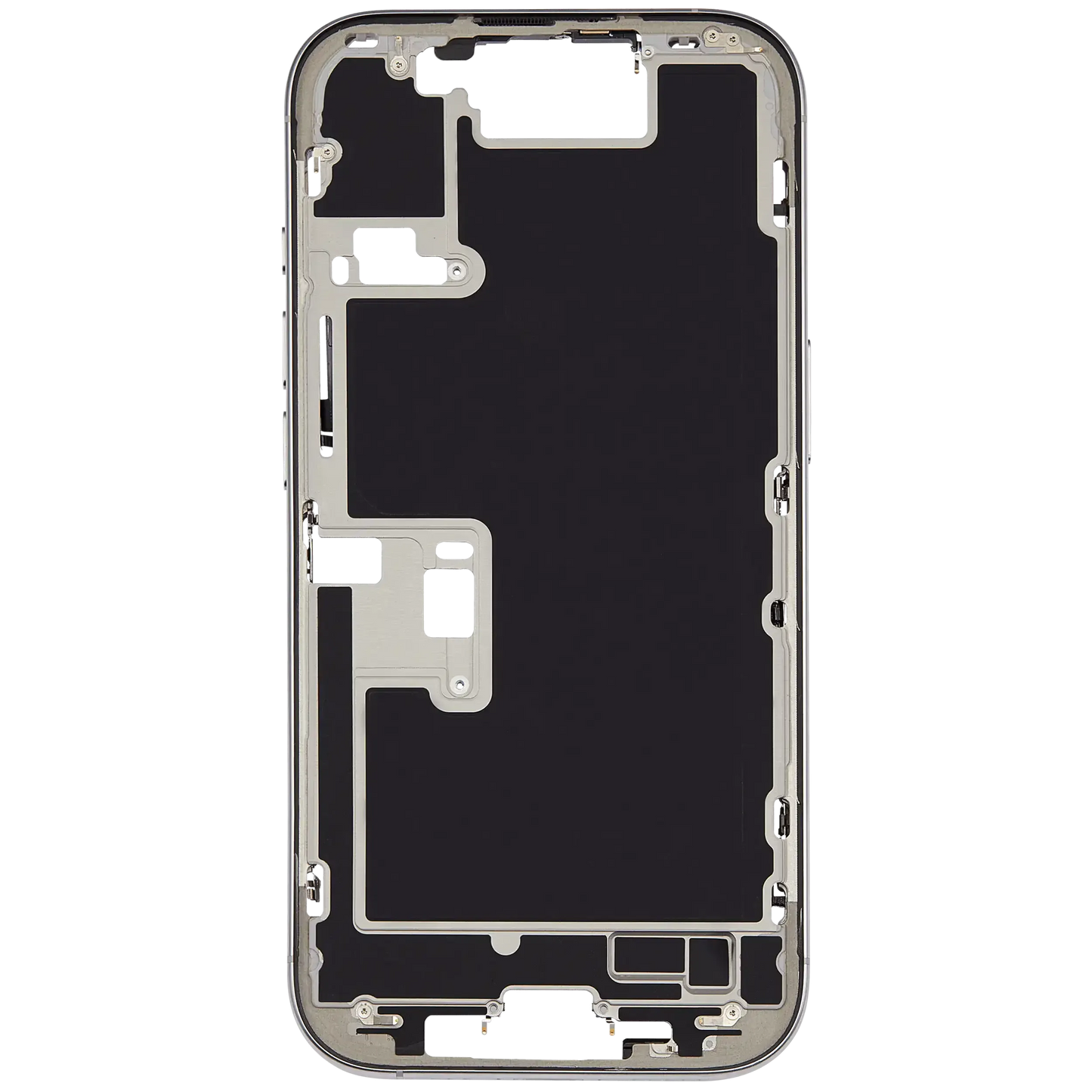 Mid-Frame Housing W/ Small Parts For iPhone 16 Pro (US Version) (Pull) (Natural Titanium)