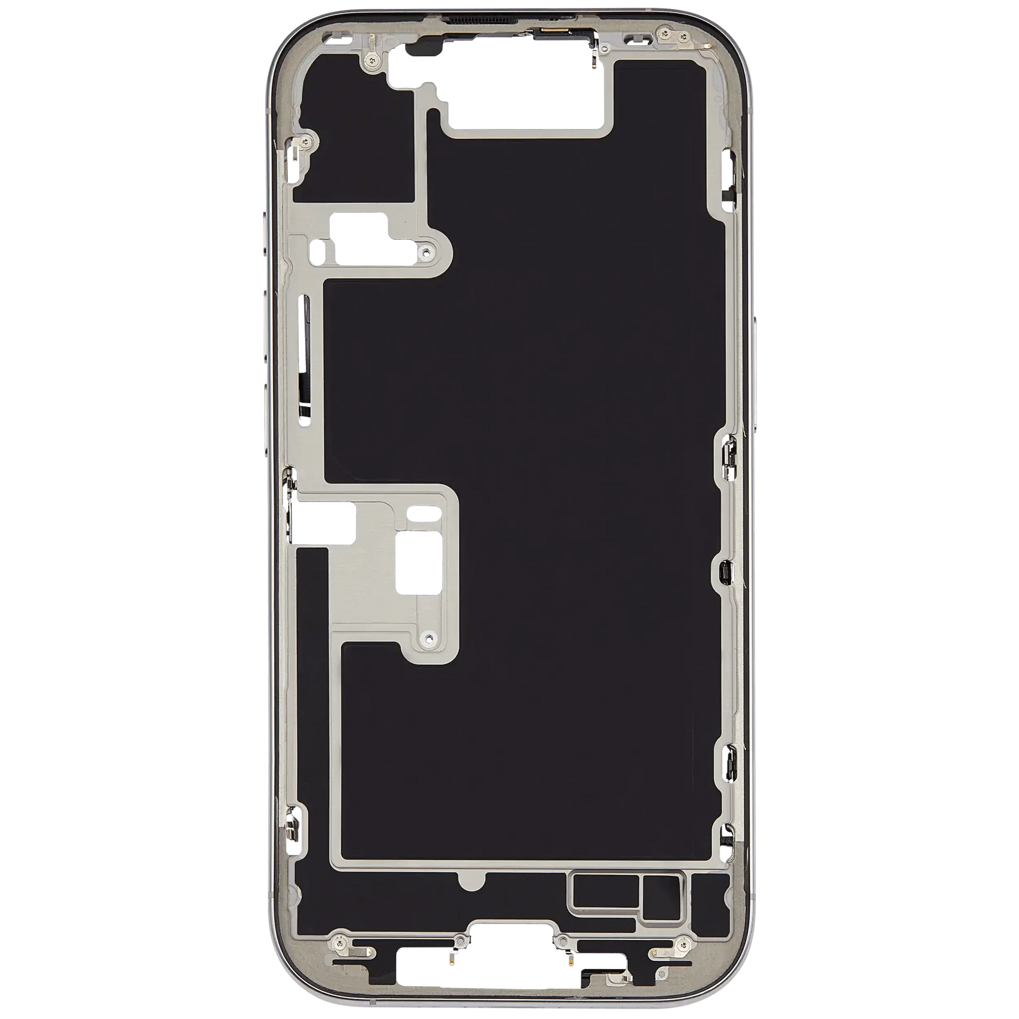 Mid-Frame Housing W/ Small Parts For iPhone 16 Pro (US Version) (Pull) (Natural Titanium)