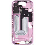 Mid-Frame Housing W/ Small Parts For iPhone 16 (EU / Global Version) (Pull) (Pink)