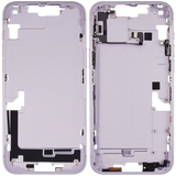 Mid-Frame Housing W/ Charging Port Flex & Small Parts For iPhone 14 Plus (EU / Global Version) (Pull) (Purple)