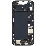 Mid-Frame Housing W/ Charging Port Flex & Small Parts For iPhone 14 Plus (US Version) (Pull) (Midnight)