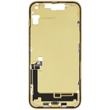Mid-Frame Housing W/ Charging Port Flex & Small Parts For iPhone 14 Plus (US Version) (Pull) (Yellow)