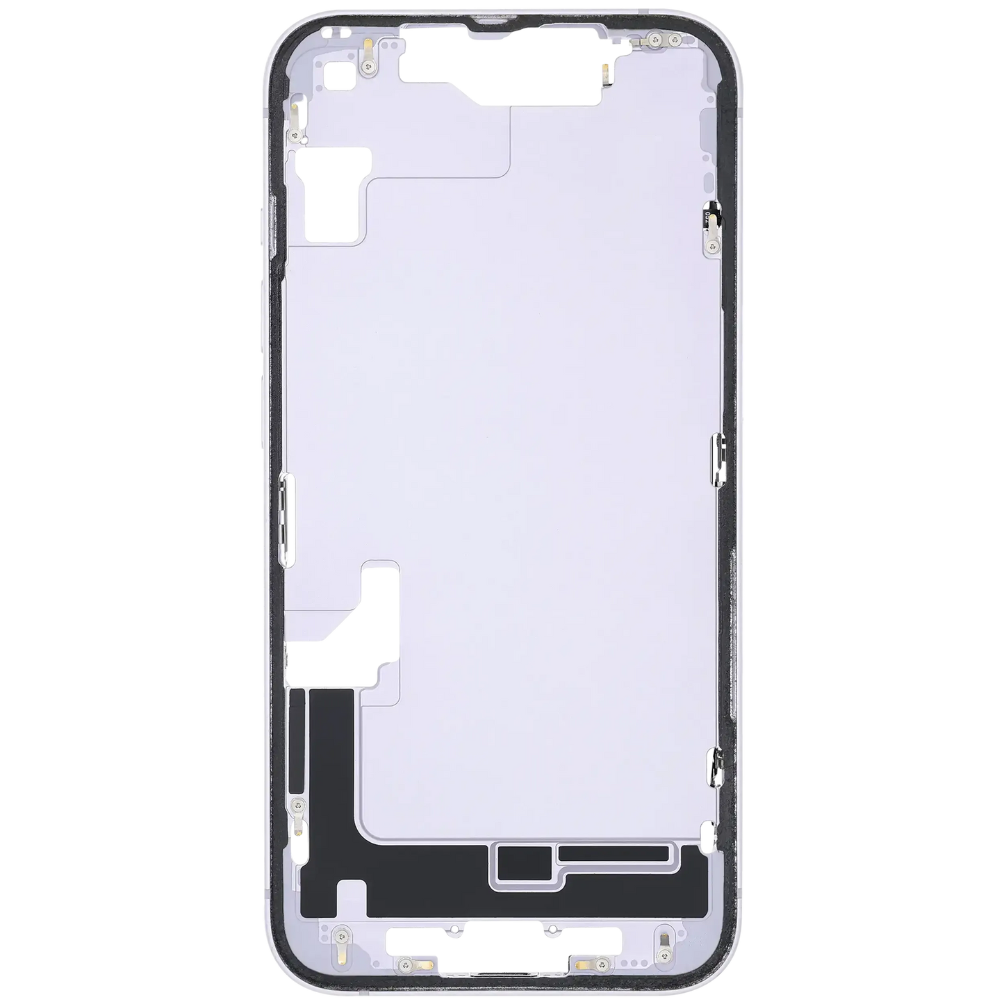 Mid-Frame Housing W/ Small Parts For iPhone 14 (EU / Global Version) (Pull) (Purple)