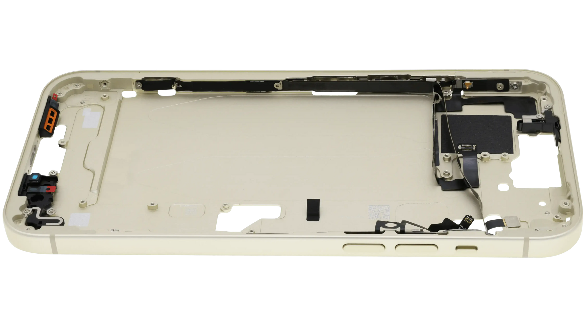 Mid-Frame Housing W/ Small Parts For iPhone 15 Plus (US Version) (Pull) (Yellow)