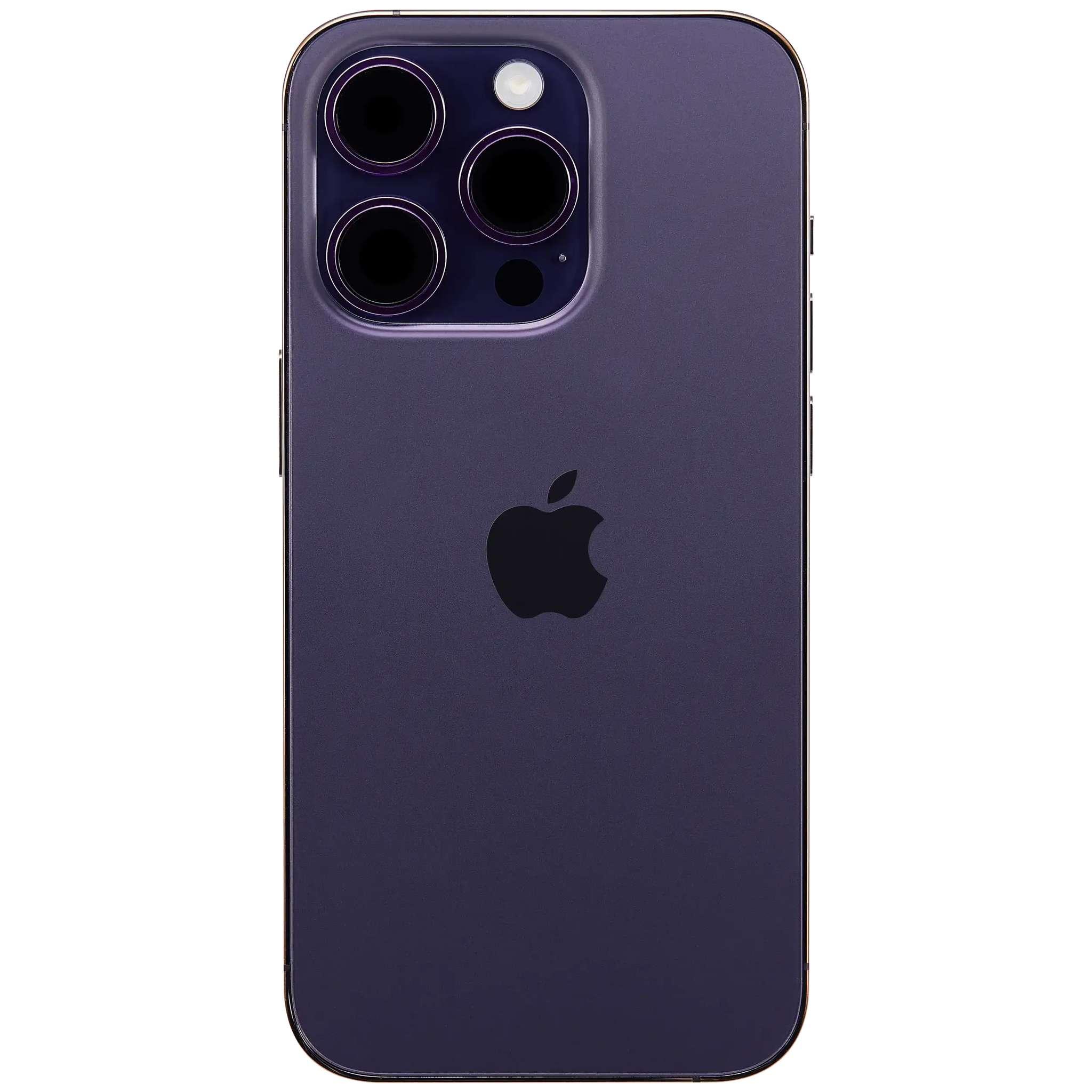 Back Housing W/ Charging Port Flex & Small Parts For iPhone 14 Pro (EU / Global Version) (Pull) (Deep Purple)