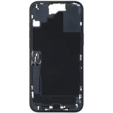 Mid-Frame Housing W/ Charging Port Flex & Small Parts For iPhone 16 Plus (EU / Global Version) (Pull) (Black)