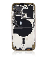 Back Housing W/ Small Parts For iPhone 14 Pro (US Version) (Pull) (Gold)