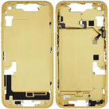 Mid-Frame Housing W/ Small Parts For iPhone 14 (US Version) (Pull) (Yellow)