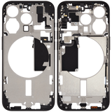 Mid-Frame Housing W/ Small Parts For iPhone 15 Pro (US Version) (Pull) (Black Titanium)