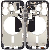 Mid-Frame Housing W/ Small Parts For iPhone 15 Pro (US Version) (Pull) (Blue Titanium)