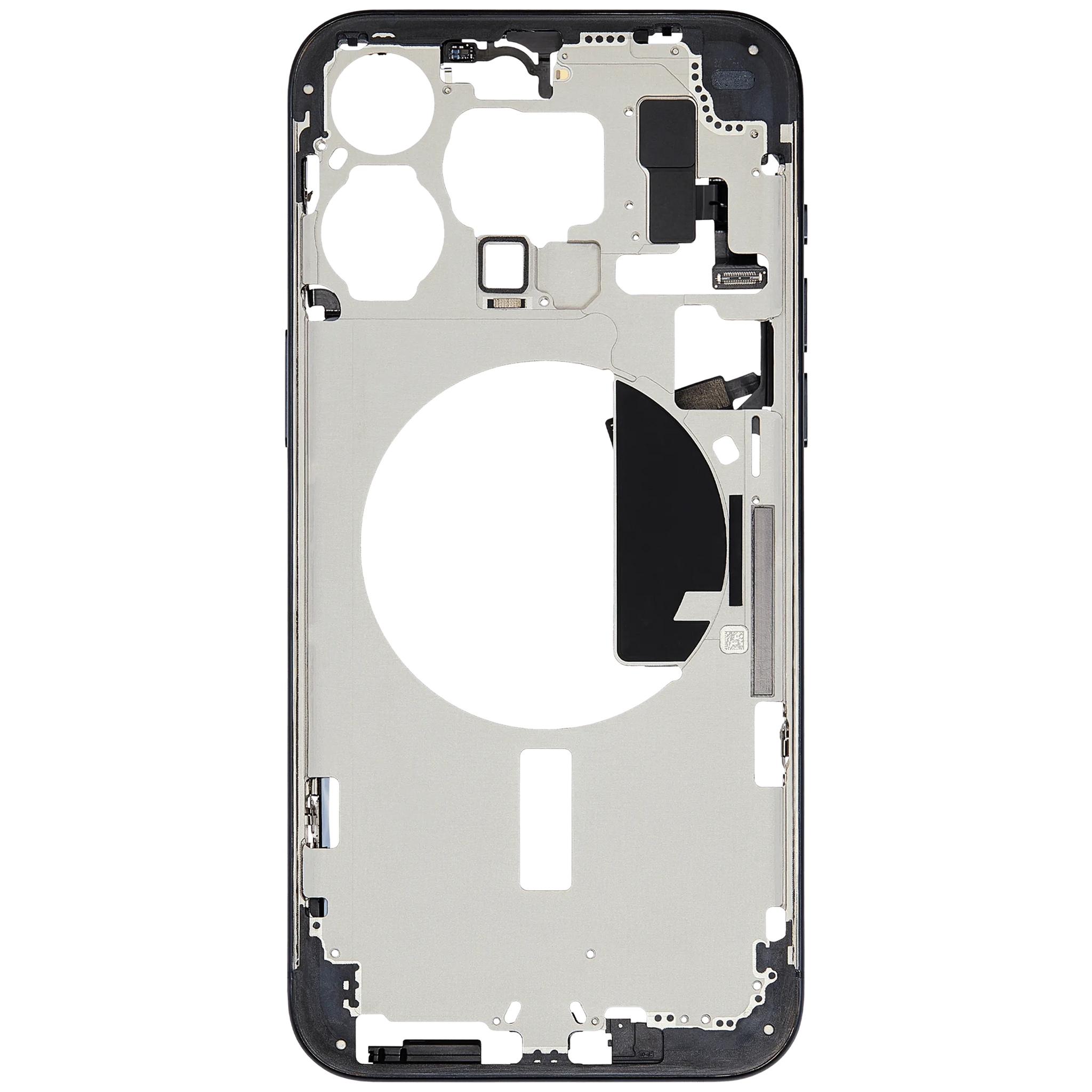Mid-Frame Housing W/ Small Parts For iPhone 15 Pro Max (EU / Global Version) ( Pull) (Blue Titanium)