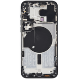 Back Housing W/ Small Parts For iPhone 15 Pro Max (US Version) (Pull) (Black Titanium)