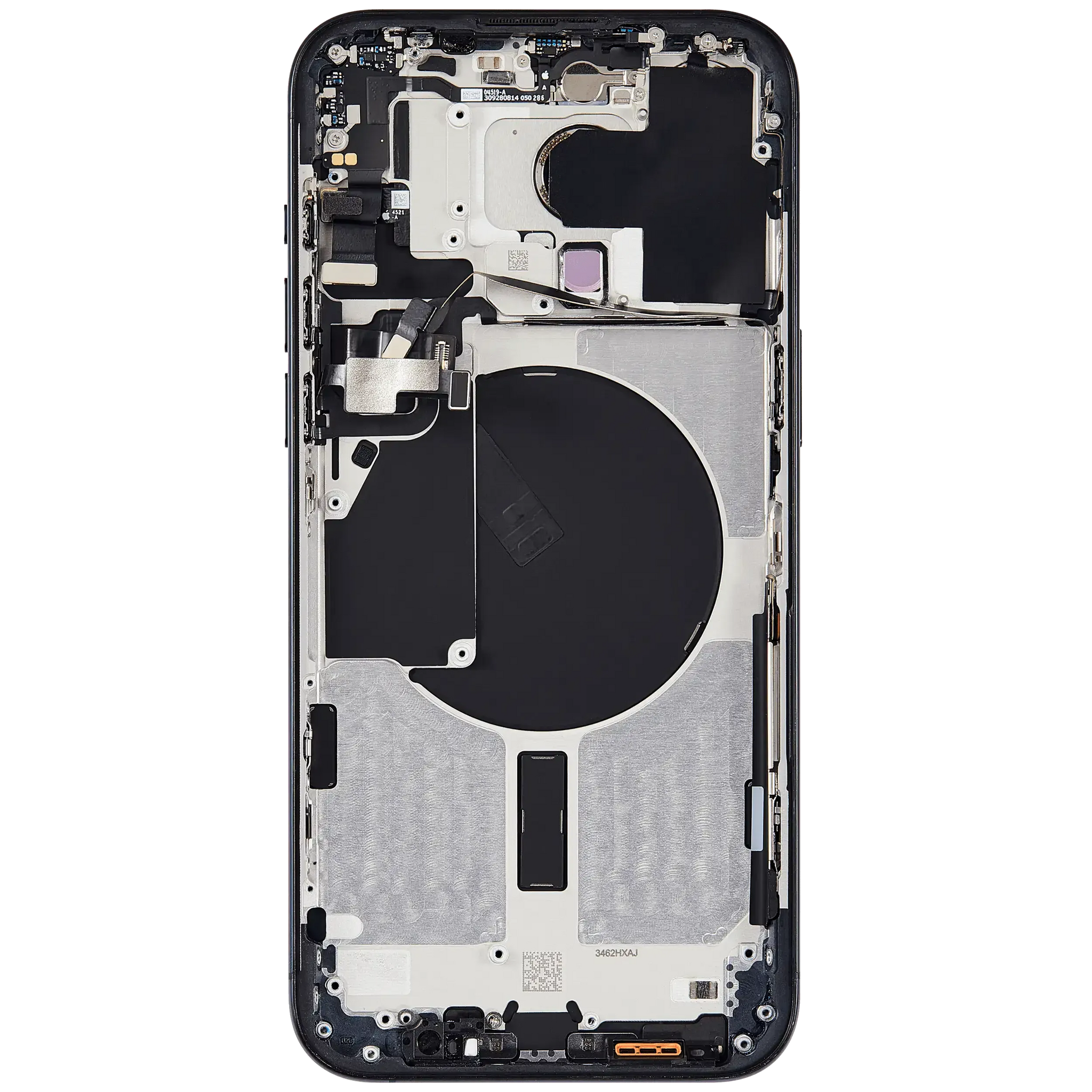 Back Housing W/ Small Parts For iPhone 15 Pro Max (US Version) (Pull) (Blue Titanium)