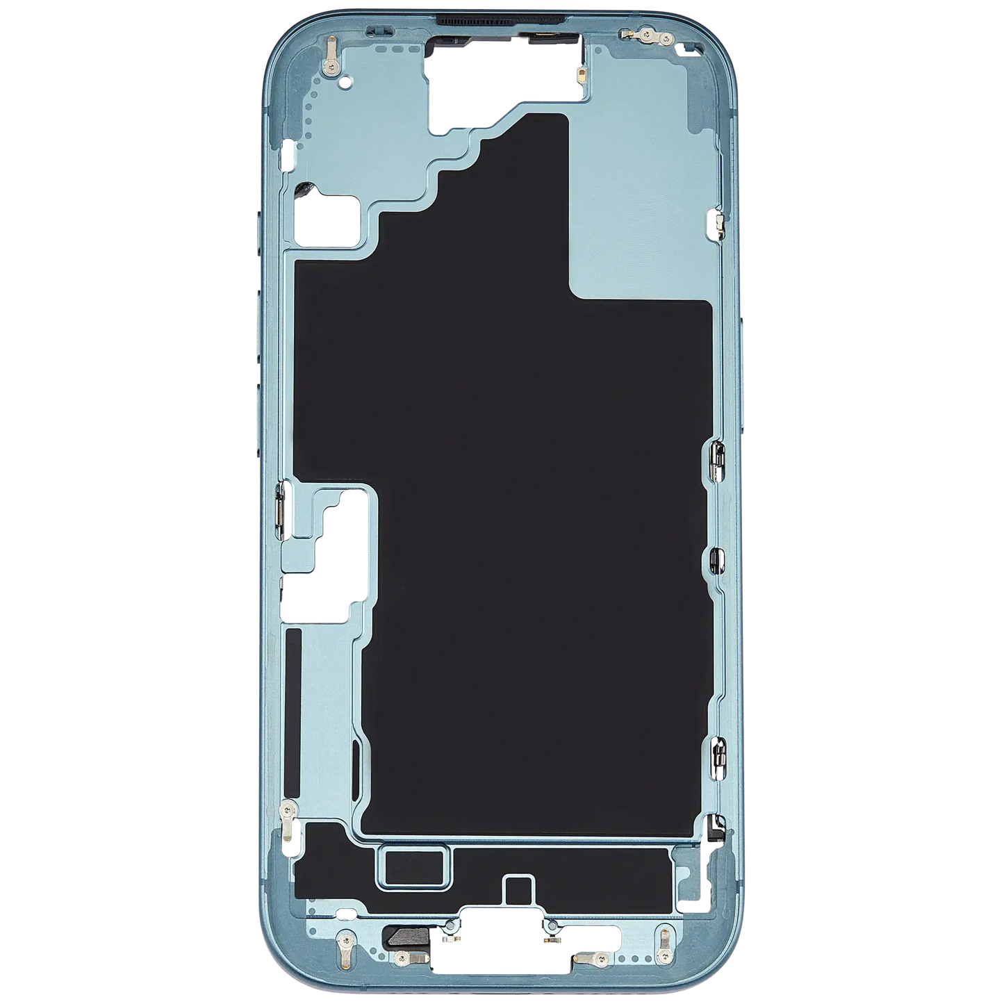 Mid-Frame Housing W/ Small Parts For iPhone 16 (US Version) (Pull) (Teal)