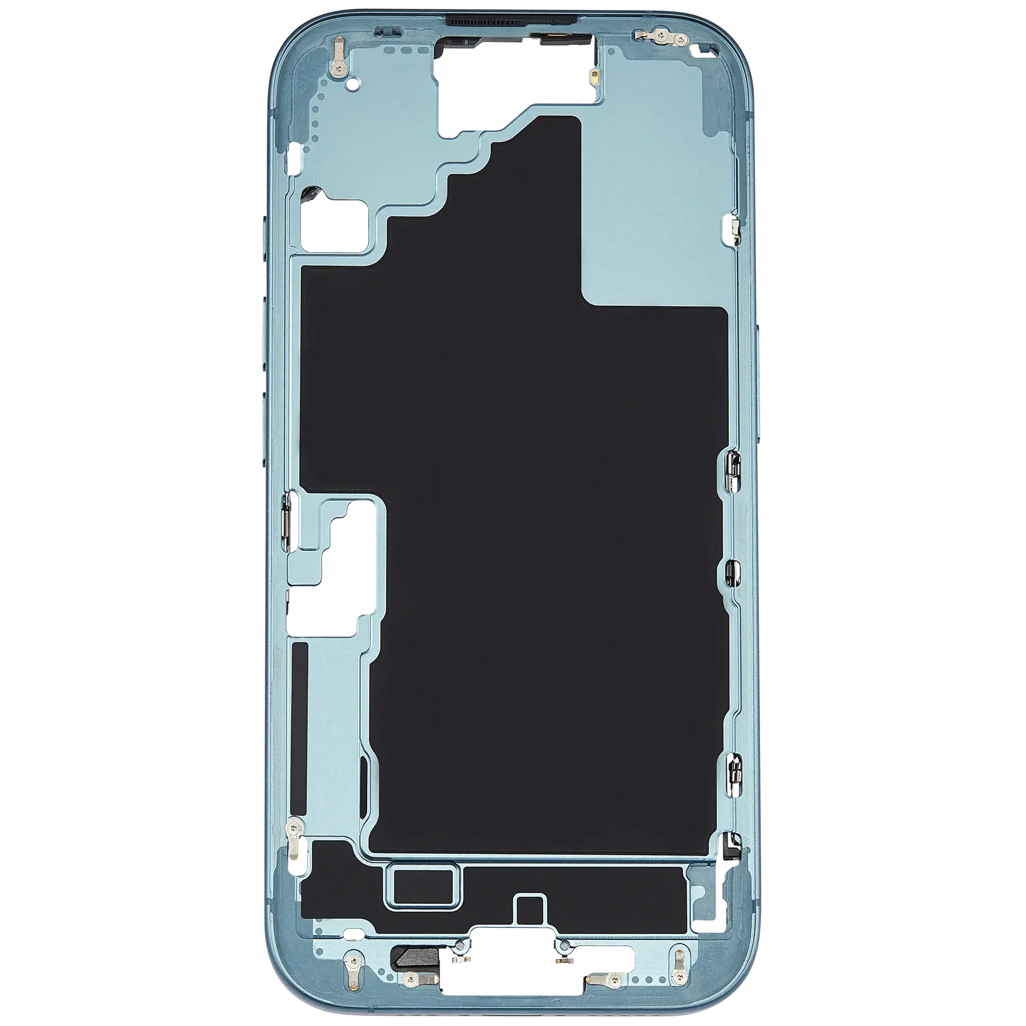 Mid-Frame Housing W/ Small Parts For iPhone 16 (US Version) (Pull) (Teal)