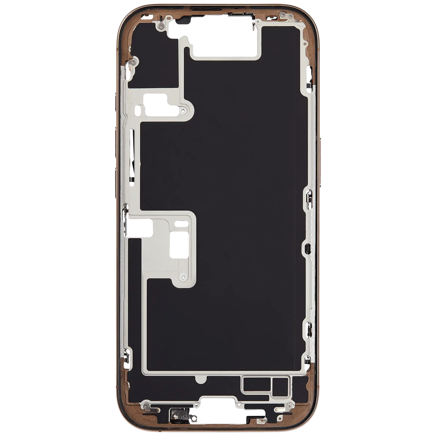 Mid-Frame Housing W/ Small Parts For iPhone 16 Pro (EU / Global Version) (Pull) (Desert Titanium)