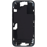 Mid-Frame Housing W/ Small Parts For iPhone 16 (EU / Global Version) (Pull) (Black)