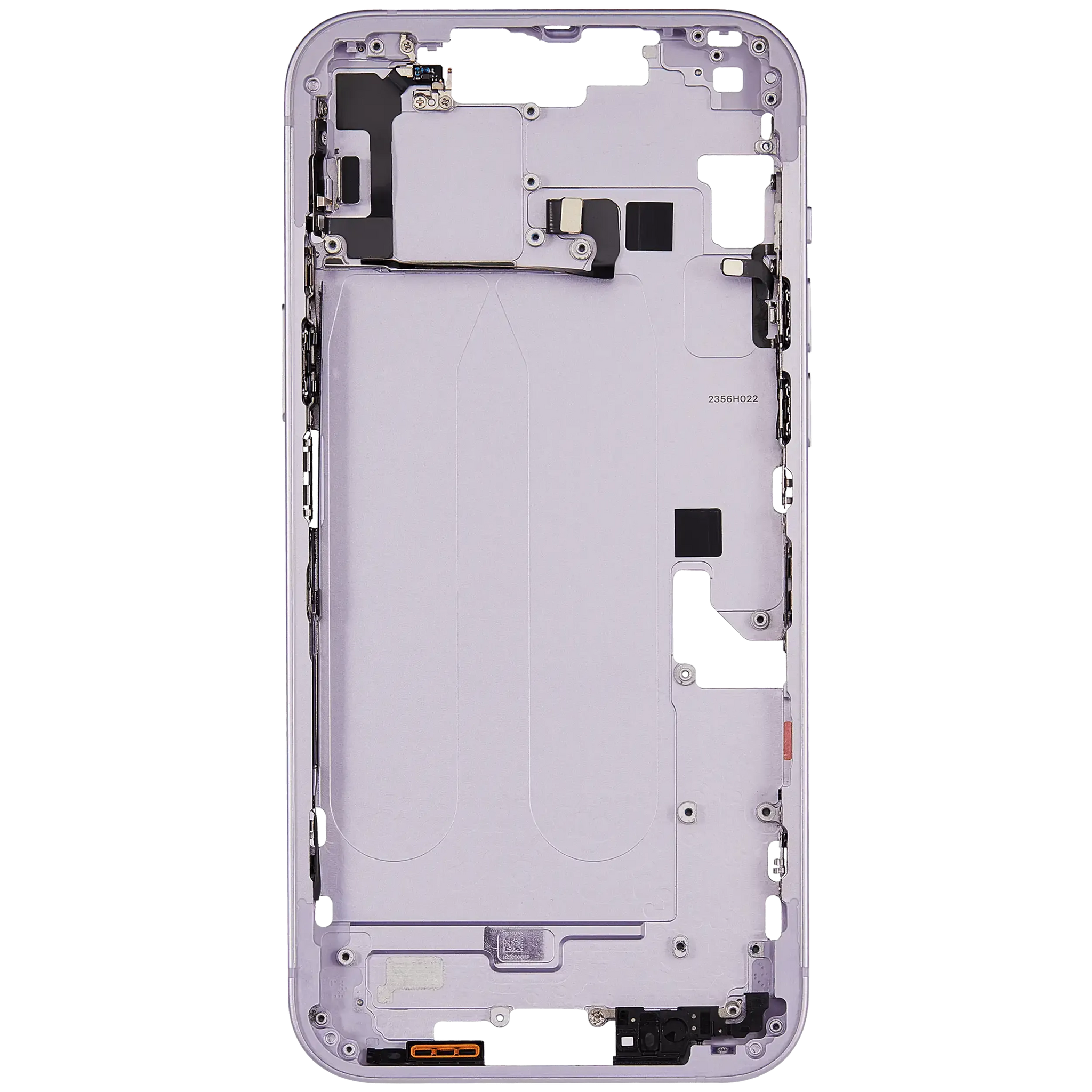 Mid-Frame Housing W/ Small Parts For iPhone 14 Plus (EU / Global Version) (Pull) (Purple)