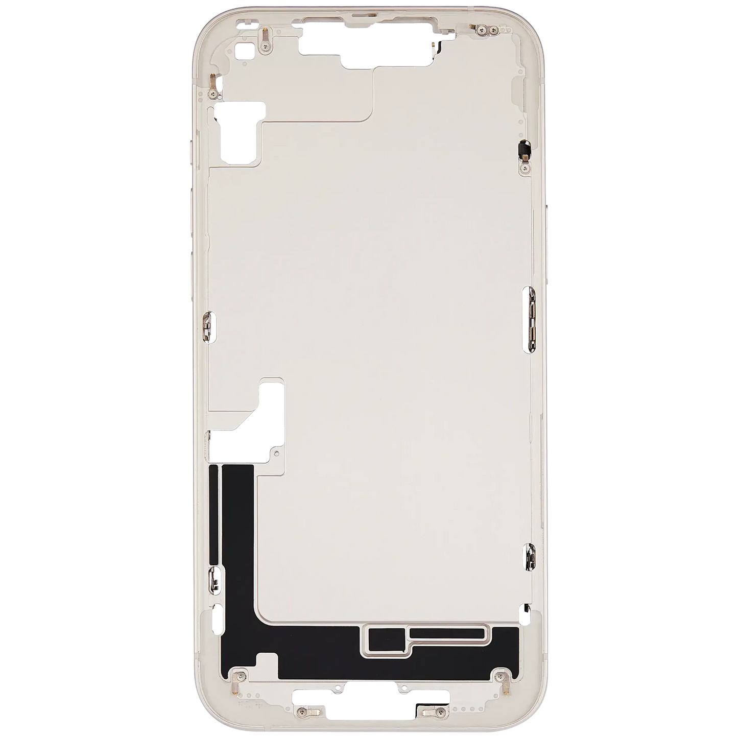 Mid-Frame Housing W/ Small Parts For iPhone 14 Plus (EU / Global Version) (Pull) (Starlight)
