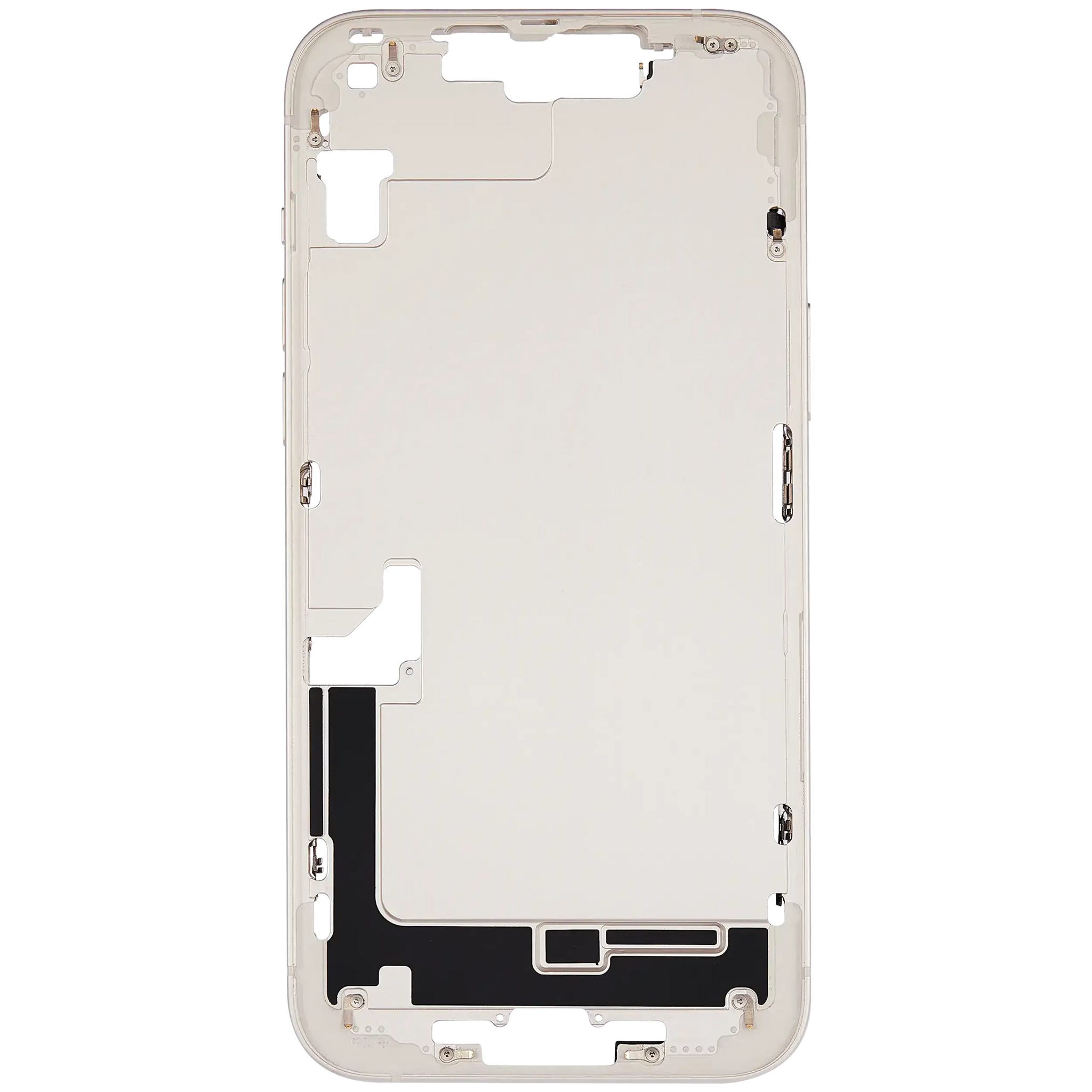 Mid-Frame Housing W/ Small Parts For iPhone 14 Plus (EU / Global Version) (Pull) (Starlight)