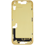 Mid-Frame Housing W/ Charging Port Flex & Small Parts For iPhone 14 Plus (EU / Global Version) (Pull) (Yellow)