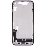 Mid-Frame Housing W/ Charging Port Flex & Small Parts For iPhone 14 (EU / Global Version) (Pull) (Purple)