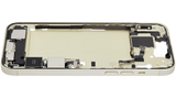 Mid-Frame Housing W/ Charging Port Flex & Small Parts For iPhone 15 Plus (US Version) (Pull) (Yellow)