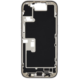 Mid-Frame Housing W/ Charging Port Flex & Small Parts For iPhone 16 Pro (US Version) (Pull) (White Titanium)