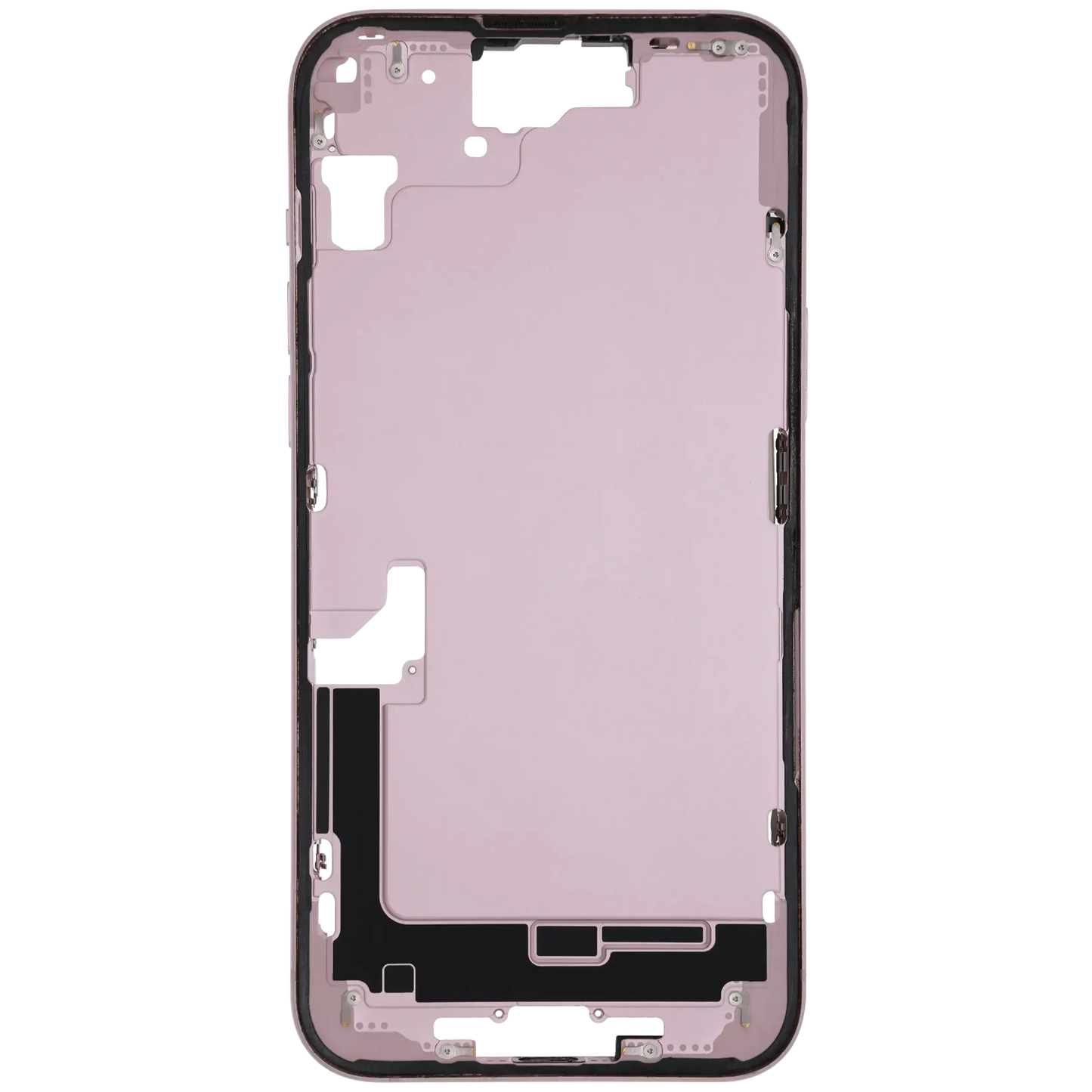 Mid-Frame Housing W/ Small Parts For iPhone 15 Plus (US Version) (Pull) (Pink)