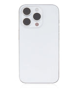 Back Housing W/ Small Parts For iPhone 14 Pro (US Version) (Pull) (Silver)