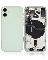Back Housing W/ Small Parts For iPhone 12 Mini (EU / Global Version) (Pull) (Green)
