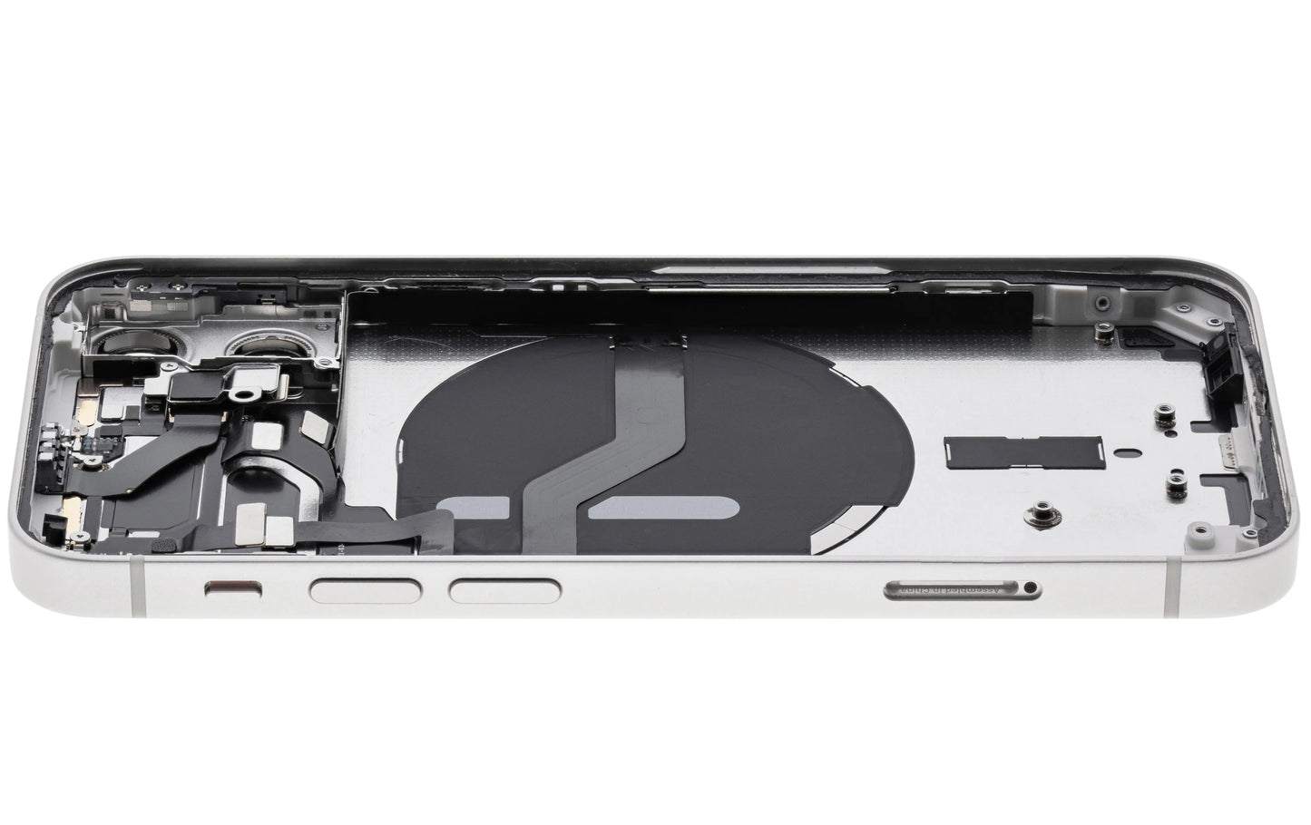 Back Housing W/ Small Parts For iPhone 12 Mini (US Version) (Pull) (White)