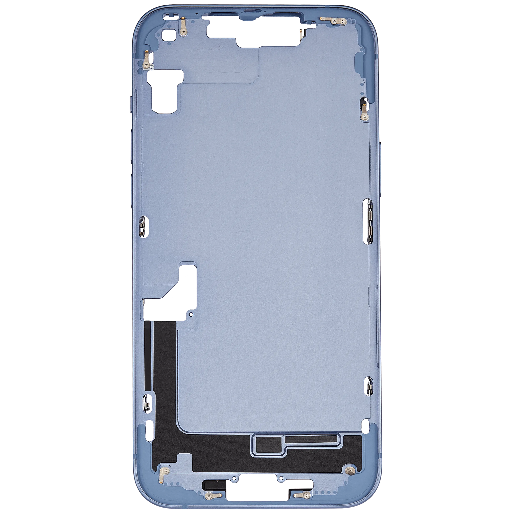 Mid-Frame Housing W/ Small Parts For iPhone 14 Plus (EU / Global Version) (Pull) (Blue)