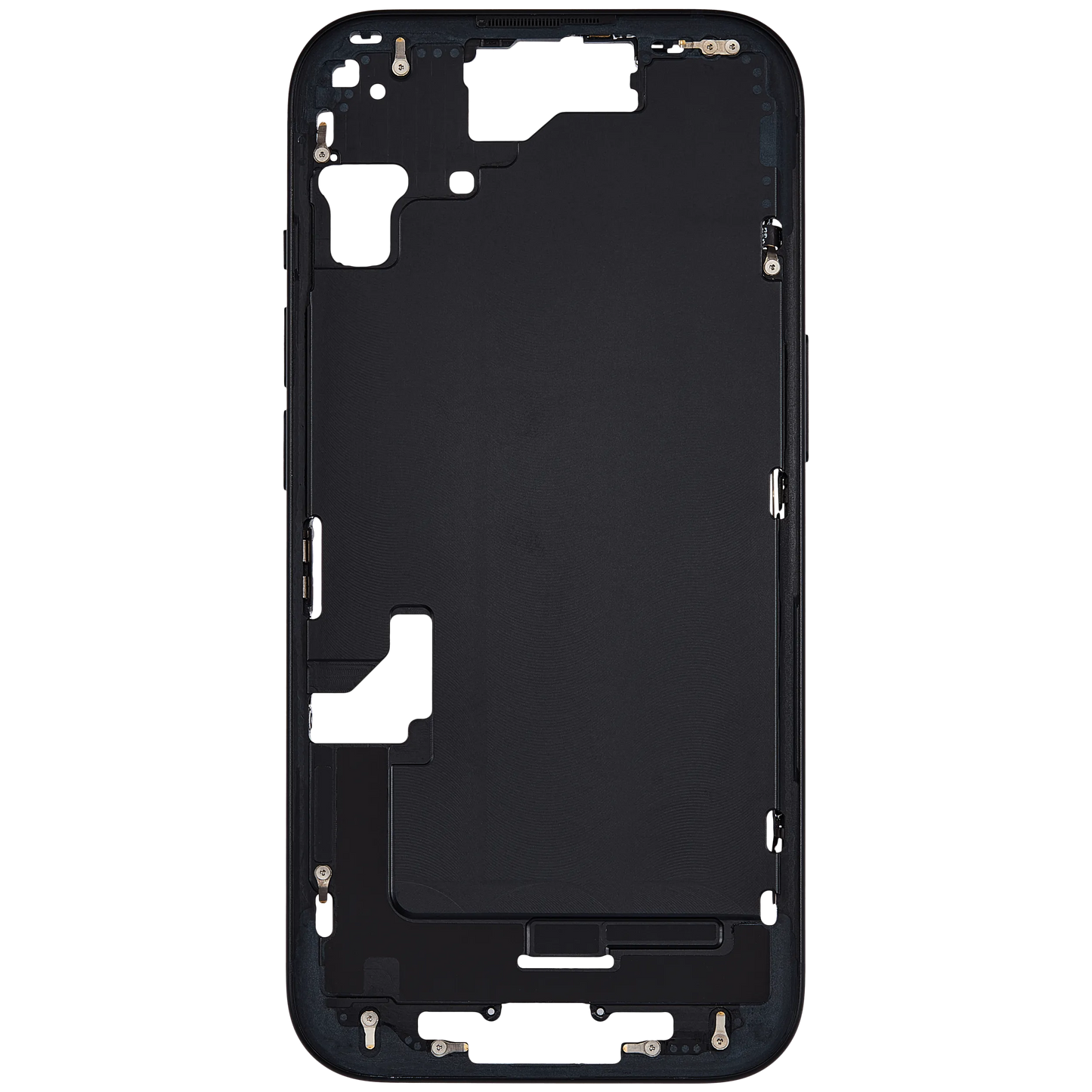 Mid-Frame Housing W/ Small Parts For iPhone 15 (US Version) (Pull (Black)