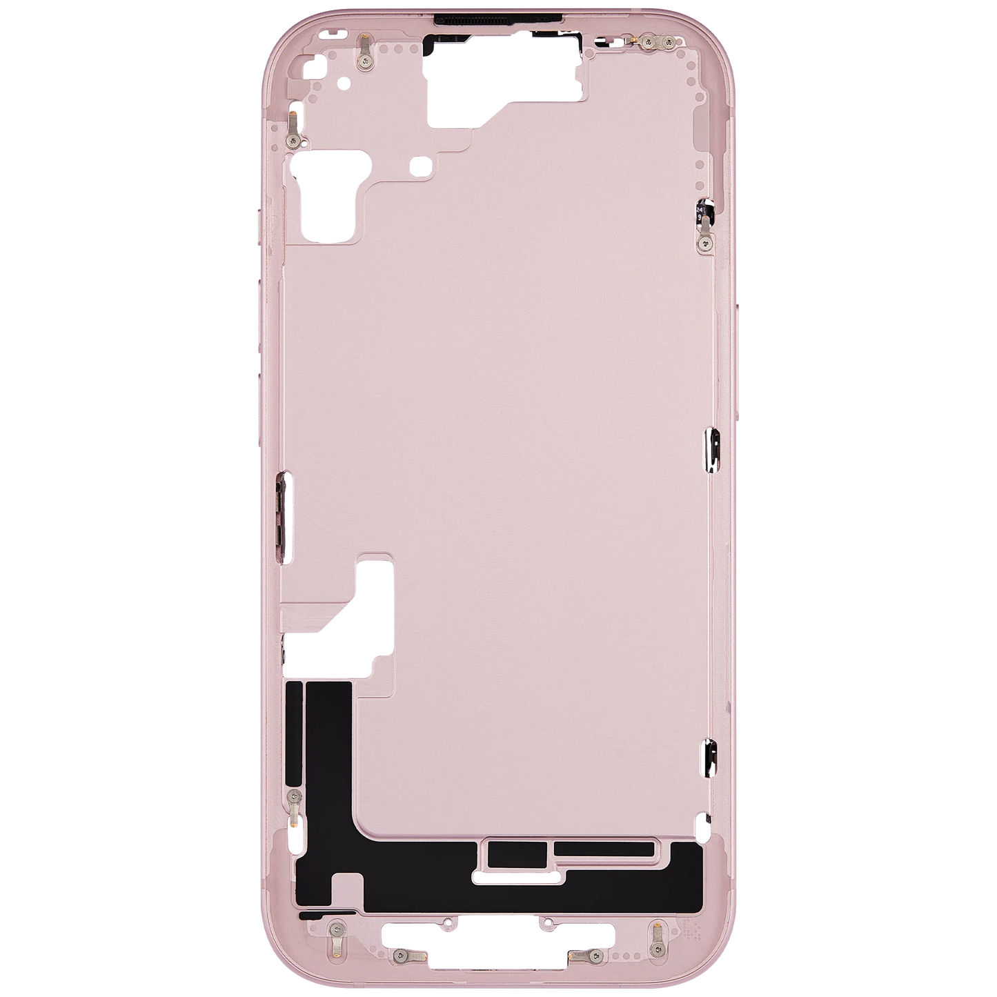 Mid-Frame Housing W/ Small Parts For iPhone 15 (US Version) (Pull) (Pink)