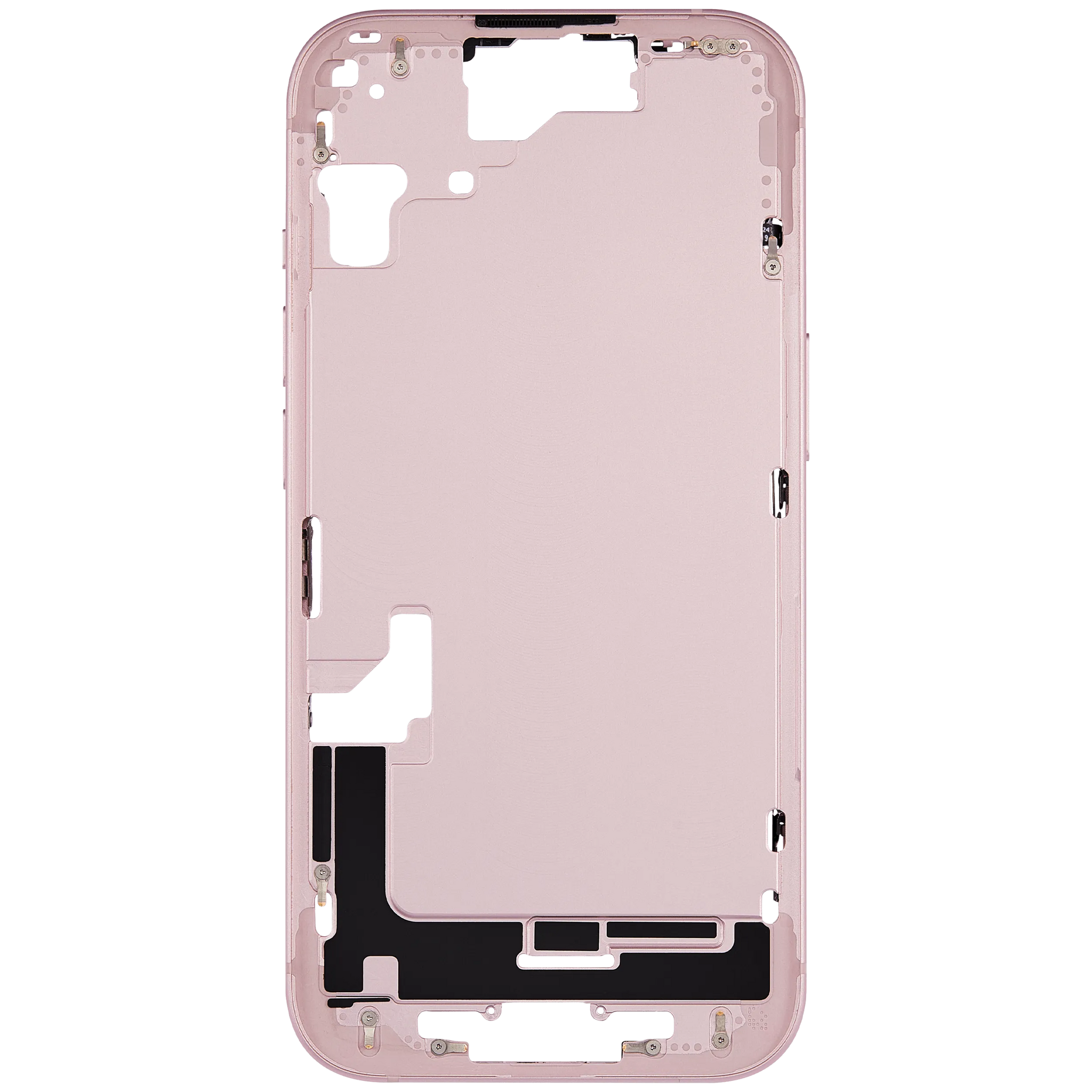 Mid-Frame Housing W/ Small Parts For iPhone 15 (US Version) (Pull) (Pink)