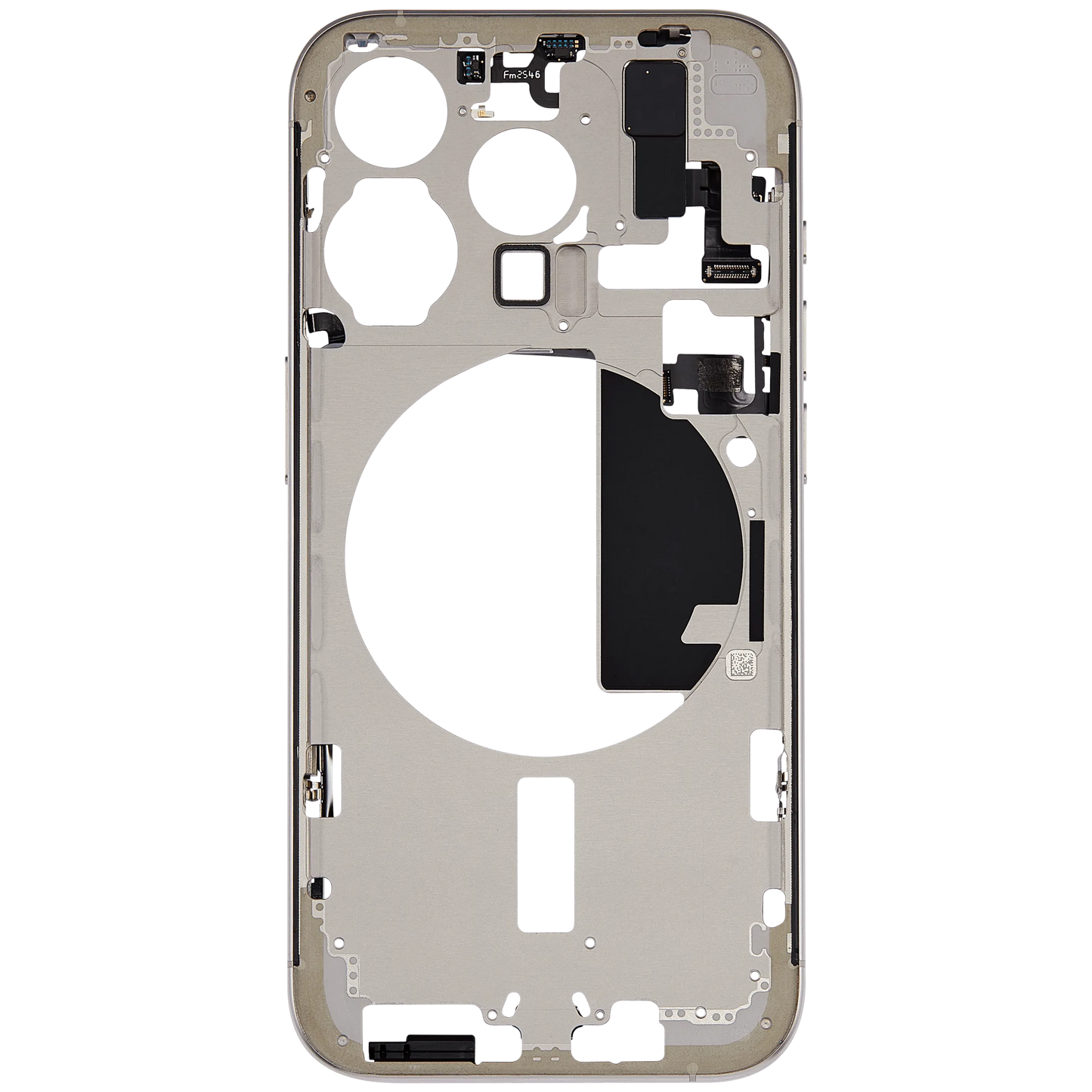 Mid-Frame Housing W/ Small Parts For iPhone 15 Pro (US Version) (Pull) (Natural Titanium)