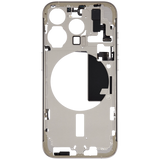 Mid-Frame Housing W/ Small Parts For iPhone 15 Pro (US Version) (Pull) (Natural Titanium)