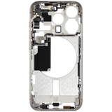 Mid-Frame Housing W/ Small Parts For iPhone 15 Pro (EU / Global Version) (Pull) (Natural Titanium)